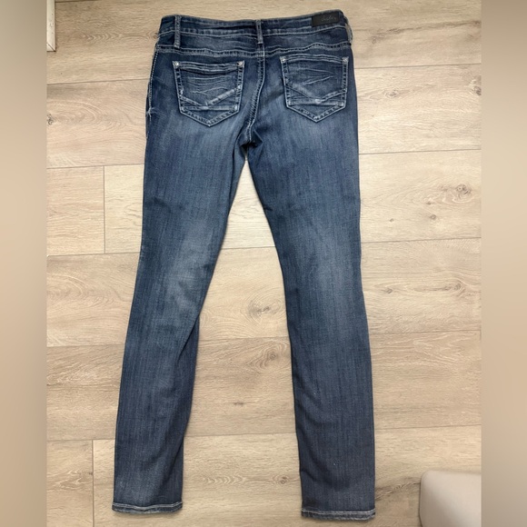 Daytrip Women's Dark Blue Skinny Jeans II LYNX II Women’s Size 31L - EUC - Picture 2 of 5